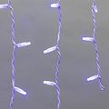 NEON-NIGHT 255-283 Гирлянда светодиодная Бахрома (Айсикл) 5,6x0,9м 240 LED СИНИЙ белый каучук 2,3мм IP67 постоянное свечение 230В нужен блок 315-001 NEON-NIGHT