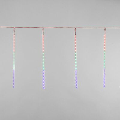 NEON-NIGHT 256-319-6 Гирлянда Тающие сосульки светодиодная,х 50см, шаг 50см, 230 В (с трансформатором) мульти светодиоды