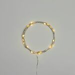 NEON-NIGHT 302-006 Гирлянда светодиодная Роса с крупными каплями 2м, 20LED, ТЕПЛЫЙ БЕЛЫЙ, IP20, 2хCR2032 в комплекте NEON-NIGHT