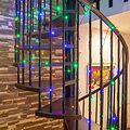 NEON-NIGHT 303-059 Гирлянда Твинкл Лайт 15 м, темно-зеленый ПВХ, 120 LED, цвет мультиколор NEON-NIGHT 303-059 Гирлянда Твинкл Лайт 15 м, темно-зеленый ПВХ, 120 LED, цвет мультиколор