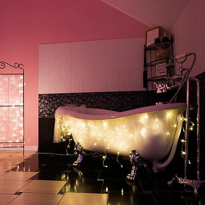 NEON-NIGHT 303-063 Гирлянда светодиодная универсальная 100 LED ТЕПЛЫЙ БЕЛЫЙ 10 метров, прозрачный ПВХ, с контроллером