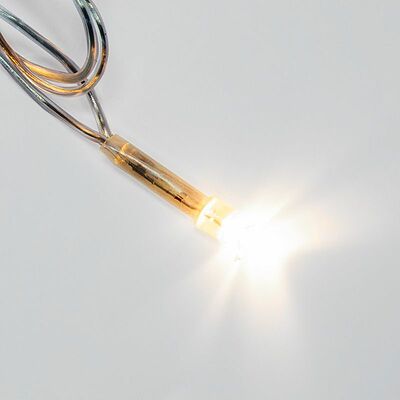 NEON-NIGHT 303-063 Гирлянда светодиодная универсальная 100 LED ТЕПЛЫЙ БЕЛЫЙ 10 метров, прозрачный ПВХ, с контроллером
