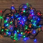 NEON-NIGHT 303-105 Гирлянда светодиодная универсальная 120 LED МУЛЬТИКОЛОР 12 метров с контроллером