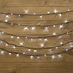 NEON-NIGHT 303-115 Гирлянда Твинкл-Лайт 20 м, темно-зеленый ПВХ, 160 LED, цвет белый
