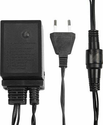 NEON-NIGHT 303-132 Гирлянда Нить управляемая 10м 100 LED КРАСНЫЙ черный ПВХ IP65 свечение с динамикой 230В контроллер в комплекте NEON-NIGHT