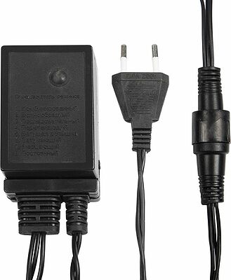 NEON-NIGHT 303-138 Гирлянда Нить управляемая 10м 100 LED ЗОЛОТОЙ черный ПВХ IP65 свечение с динамикой 230В контроллер в комплекте NEON-NIGHT