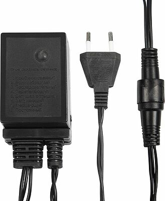 NEON-NIGHT 303-151 Гирлянда Нить управляемая 10м 100 LED ОРАНЖЕВЫЙ черный ПВХ IP65 свечение с динамикой 230В контроллер в комплекте NEON-NIGHT