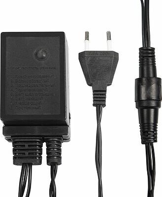 NEON-NIGHT 303-152 Гирлянда Нить управляемая 10м 100 LED РОЗОВЫЙ черный ПВХ IP65 свечение с динамикой 230В NEON-NIGHT