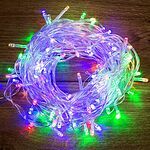 NEON-NIGHT 303-189 Гирлянда Твинкл Лайт 10 м, прозрачный ПВХ, 80 LED, цвет Мультиколор