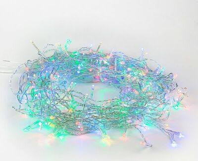 NEON-NIGHT 303-199 Гирлянда Твинкл Лайт 15 м, прозрачный ПВХ, 120 LED, цвет Мультиколор