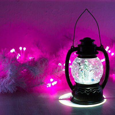 NEON-NIGHT 303-607 Гирлянда Мишура LED 3 м прозрачный ПВХ, 288 диодов, цвет розовый