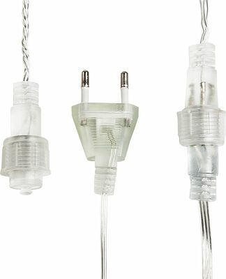 NEON-NIGHT 303-607 Гирлянда Мишура LED 3 м прозрачный ПВХ, 288 диодов, цвет розовый