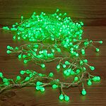 NEON-NIGHT 303-614 Гирлянда Мишура LED 6 м прозрачный ПВХ, 576 диодов, цвет ЗЕЛЁНЫЙ NEON-NIGHT 303-614 Гирлянда Мишура LED 6 м прозрачный ПВХ, 576 диодов, цвет ЗЕЛЁНЫЙ