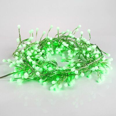 NEON-NIGHT 303-614 Гирлянда Мишура LED 6 м прозрачный ПВХ, 576 диодов, цвет ЗЕЛЁНЫЙ