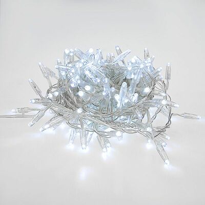 NEON-NIGHT 303-645 Гирлянда светодиодная Кластер 10м 400 LED БЕЛЫЙ прозрачный ПВХ IP65 постоянное свечение 230В нужен блок 303-500-1 NEON-NIGHT