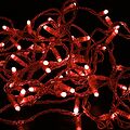 NEON-NIGHT 305-152 Гирлянда Нить 10м, постоянное свечение, прозрачный ПВХ, 24В, цвет Красный
