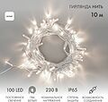 NEON-NIGHT 305-165 Гирлянда светодиодная Нить 10м 100 LED БЕЛЫЙ белый ПВХ IP65 постоянное свечение 230В соединяется нужен блок 303-500-1 NEON-NIGHT NEON-NIGHT 305-165 Гирлянда светодиодная Нить 10м 100 LED БЕЛЫЙ белый ПВХ IP65 постоянное свечение 230В соединяется нужен блок 303-500-1 NEON-NIGHT