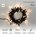 NEON-NIGHT 305-176 Гирлянда светодиодная Нить 10м 100 LED ТЕПЛЫЙ БЕЛЫЙ черный ПВХ IP65 постоянное свечение 230В соединяется нужен блок 303-500 NEON-NIGHT NEON-NIGHT 305-176 Гирлянда светодиодная Нить 10м 100 LED ТЕПЛЫЙ БЕЛЫЙ черный ПВХ IP65 постоянное свечение 230В соединяется нужен блок 303-500 NEON-NIGHT