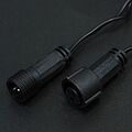 NEON-NIGHT 305-179 Гирлянда светодиодная Нить 10м 100 LED МУЛЬТИКОЛОР черный ПВХ IP65 постоянное свечение 230В соединяется нужен блок 303-500 NEON-NIGHT