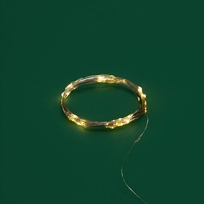 NEON-NIGHT 315-966 Гирлянда светодиодная Роса 5 м, 50LED, ТЕПЛЫЙ БЕЛЫЙ, IP20, USB NEON-NIGHT