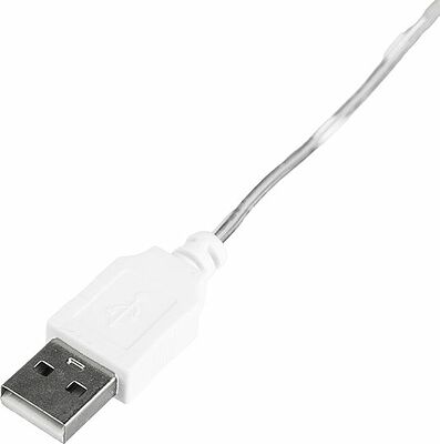 NEON-NIGHT 315-976 Гирлянда светодиодная Роса 10м, 100LED, ТЕПЛЫЙ БЕЛЫЙ, IP20, IP20, USB NEON-NIGHT