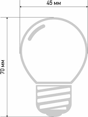 NEON-NIGHT 401-114 Лампа накаливания, диаметр 45мм, E27, 10Вт, зеленая колба, 230В NEON-NIGHT