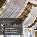 NEON-NIGHT 405-111 Лампа светодиодная, диаметр 45мм, E27, 5 LED, 2Вт, ЖЕЛТЫЙ, 230В NEON-NIGHT