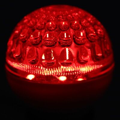 NEON-NIGHT 405-212 Лампа светодиодная, диаметр 50мм, E27, 9 LED, 1Вт, КРАСНЫЙ, прозрачная колба, 230В NEON-NIGHT