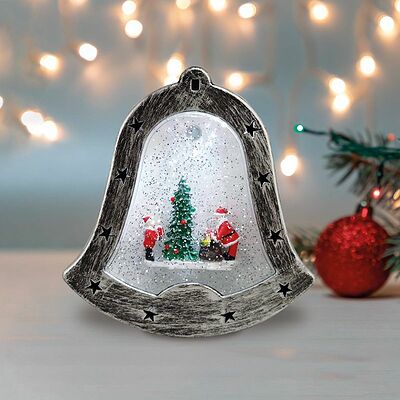NEON-NIGHT 501-068 Декоративный светильник Колокольчик с эффектом снегопада NEON-NIGHT