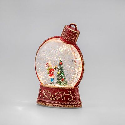 NEON-NIGHT 501-160 Светильник декоративный (фигура) Елочный шар с эффектом снегопада и подсветкой NEON-NIGHT