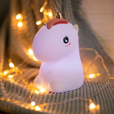 NEON-NIGHT 503-003 Силиконовый ночник Единорог USB с 3 режимами, RGB-свечение NEON-NIGHT