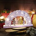 NEON-NIGHT 504-021 Деревянная фигурка с подсветкой Рождественская сказка 44,5x6x24 см NEON-NIGHT 504-021 Деревянная фигурка с подсветкой Рождественская сказка 44,5x6x24 см