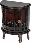 NEON-NIGHT 511-023 Светодиодный камин Винтаж мини с эффектом живого огня 24.8х12.7х30 см, батарейки 3хС (не в комплекте), с USB, бронзовый