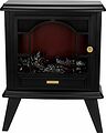NEON-NIGHT 511-024 Светодиодный камин Гранд Шале с эффектом живого огня 45х18х56см, работает от батареек 3хС (в комплект не входят) или от USB (в комплекте), черный