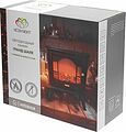 NEON-NIGHT 511-024 Светодиодный камин Гранд Шале с эффектом живого огня 45х18х56см, работает от батареек 3хС (в комплект не входят) или от USB (в комплекте), черный