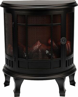 NEON-NIGHT 511-032 Светодиодный камин Винтаж с эффектом живого огня 30х16х35,5 см, батарейки 3хС (не в комплекте) и USB (в комплекте)