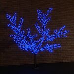 NEON-NIGHT 531-103 Светодиодное дерево Сакура, высота 1,5м, диаметр кроны 1,8м, синие светодиоды, IP 65, понижающий трансформатор в комплекте NEON-NIGHT
