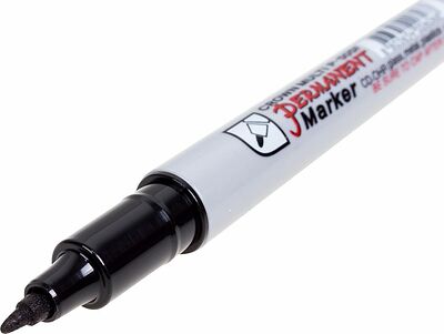 Noname 08-8001 Маркер перманентный Multi Marker Super Slim 1мм, черный, пулевидный Crown