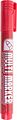 Noname 08-8603 Маркер перманентный Multi Marker 3мм, красный, пулевидный Crown