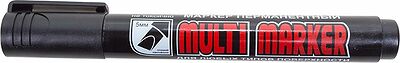 Noname 08-8801 Маркер перманентный Multi Marker Chisel 5мм, черный, скошенный Crown