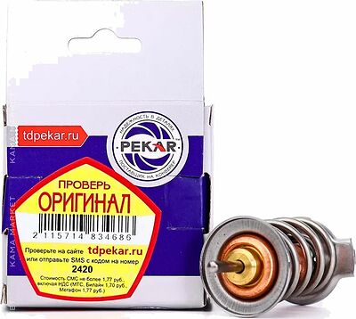 PEKAR 21082-1306100 термоэлемент термостата 85 °C ВАЗ 2110–2115, Priora