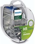 Philips LongLife EcoVision 12258LLECOS2 лампы H1 12 В 55 Вт, P14,5s, 2 шт.