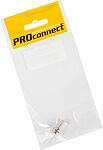 PROconnect 05-4003-6-7 Разъем антенный, штекер F, RG-6, 1 шт. PROconnect