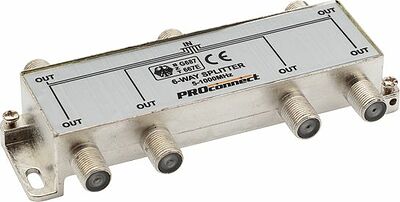 PROconnect 05-6024 Делитель ТВх6 под F-разъем, 5-1000МГц PROconnect