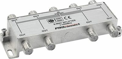 PROconnect 05-6025 Делитель ТВх8 под F-разъем, 5-1000МГц PROconnect
