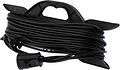 PROconnect 11-7103 Удлинитель-шнур на рамке ПВС 2х0,75, 30м, б/з, 6А, 1300Вт, IP20, черный (Сделано в России) PROconnect