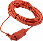 PROconnect 11-7106 Удлинитель-шнур ПВС 2х0,75, 20м, б/з, 6А, 1300Вт, IP20, оранжевый (Сделано в России) PROconnect