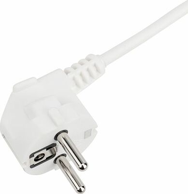 PROconnect 11-7205 Удлинитель 3 гнезда, 1,5м, 3х0,75мм², с/з, с кнопкой, белый PROconnect