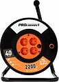 PROconnect 11-7606 Удлинитель силовой на катушке 4 гнезда с/з 40м 3х1мм² PROconnect PROconnect 11-7606 Удлинитель силовой на катушке 4 гнезда с/з 40м 3х1мм² PROconnect
