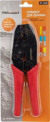 PROconnect 12-3014-4 Кримпер HT-336H для обжима изолированных автоклемм 0,5-6,0мм² PROconnect